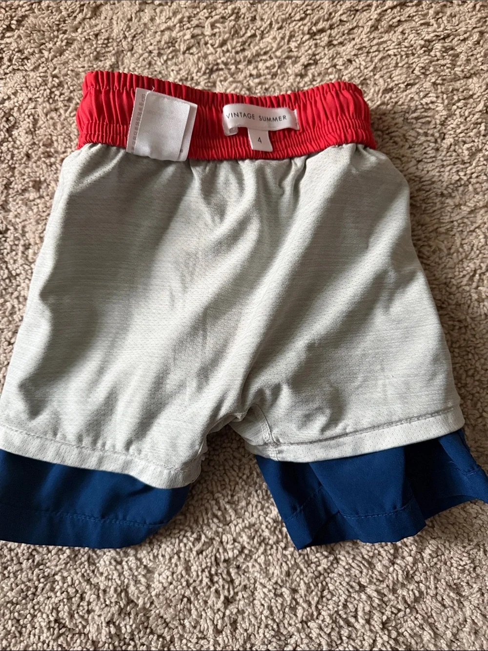 Vintage Summer navy athletic